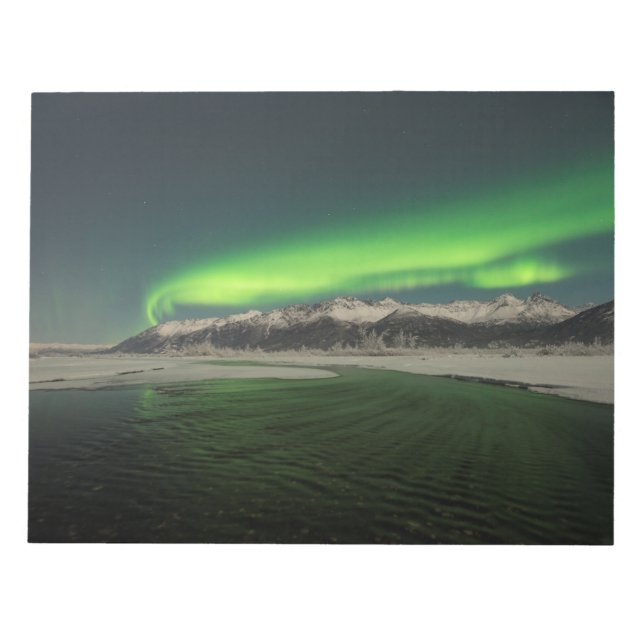 Chugach Aurora Notepad (Front)