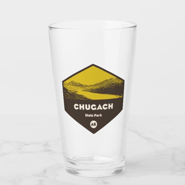 Chugach State Park, Alaska Glass (Front)