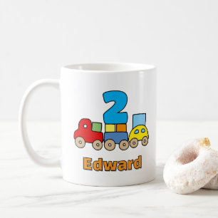 Chugga Chugga Two Two 2nd Birthday Train Coffee Mug