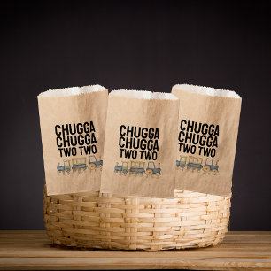 Chugga Chugga Two Two   Birthday   Favor Bags