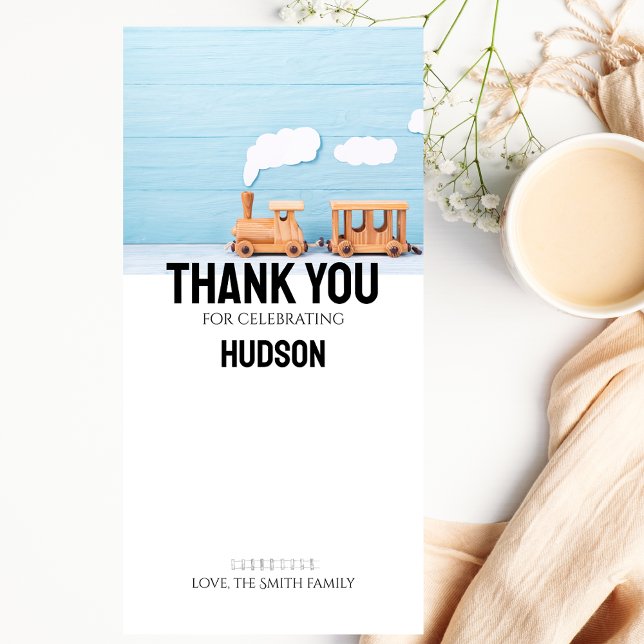 Chugga Chugga Two Two | Photo Thank You Card (Creator Uploaded)