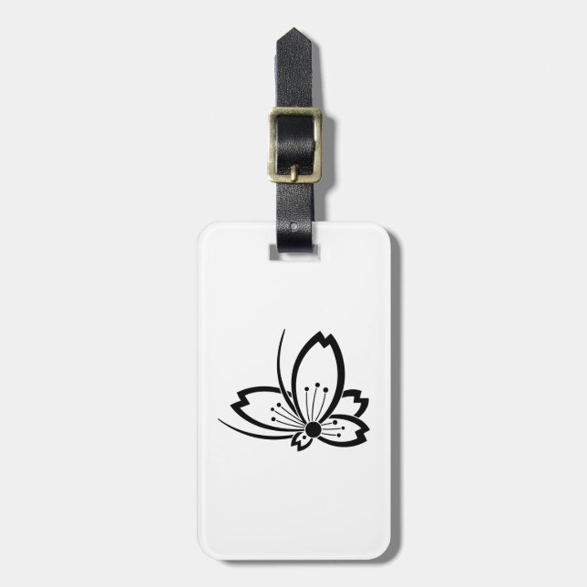 Chuin Sakura Tobi Butterfly Luggage Tag (Front Vertical)