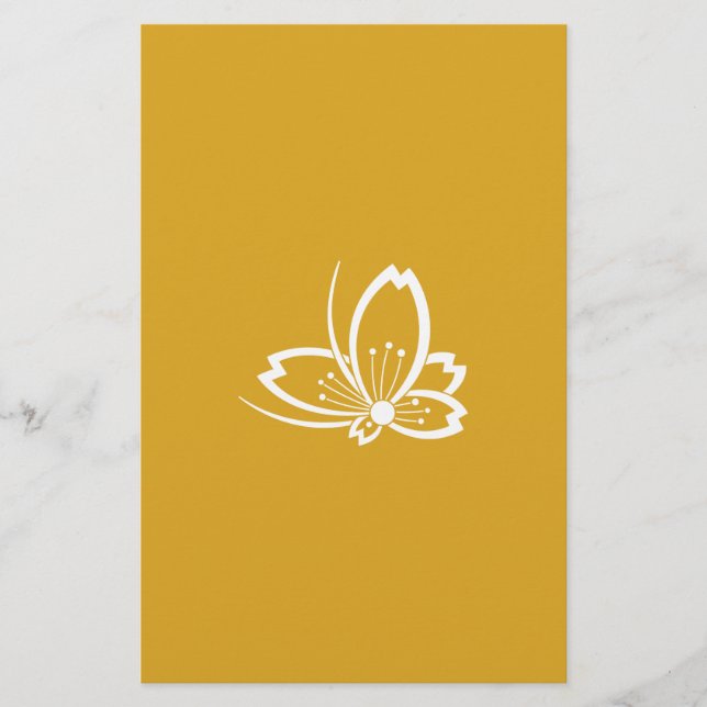 Chuin Sakura Tobi Butterfly Stationery (Front)