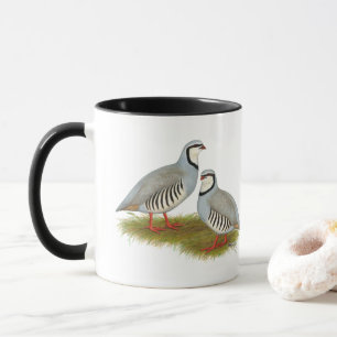 Chukar Partridge Pair Mug
