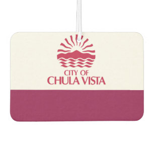 Chula Vista city flag Air Freshener