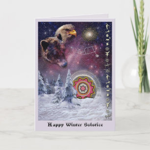 Chumash Winter Solstice Card