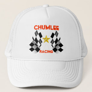 Chumlee Racing, flags, Star, Trucker Hat