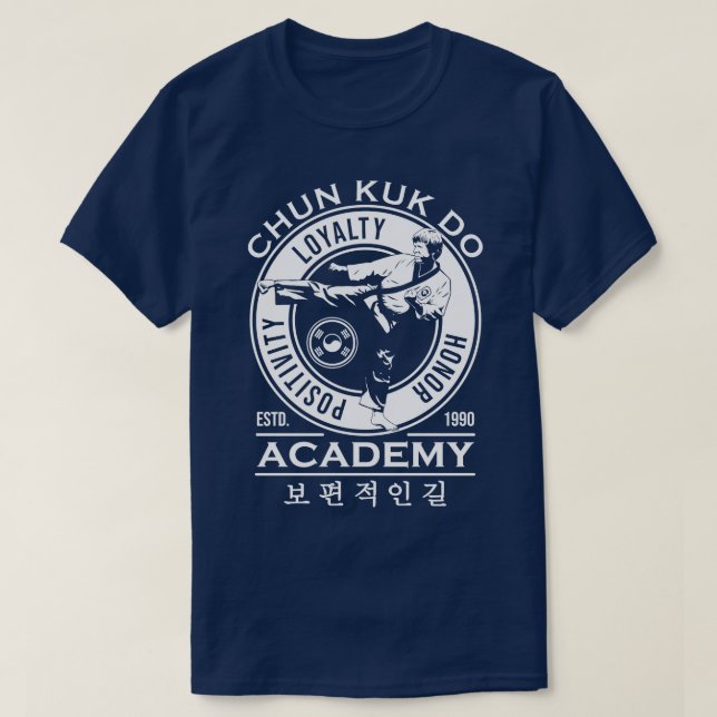 Chun Kuk Do Fictional Martial Arts Academy T-Shirt (Design Front)