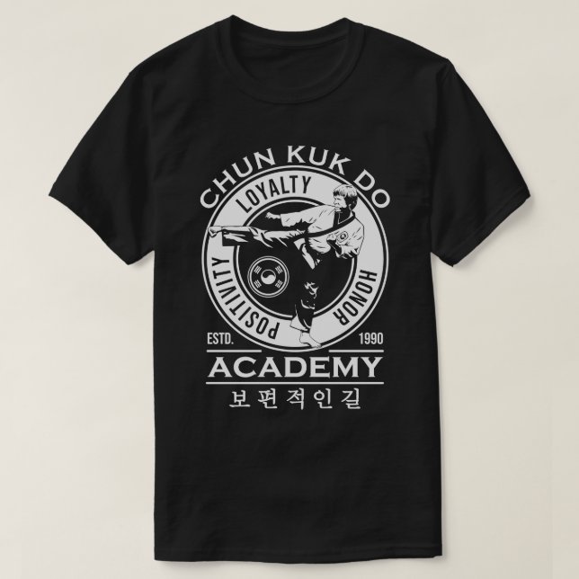Chun Kuk Do Fictional Martial Arts Academy TShirt (Design Front)