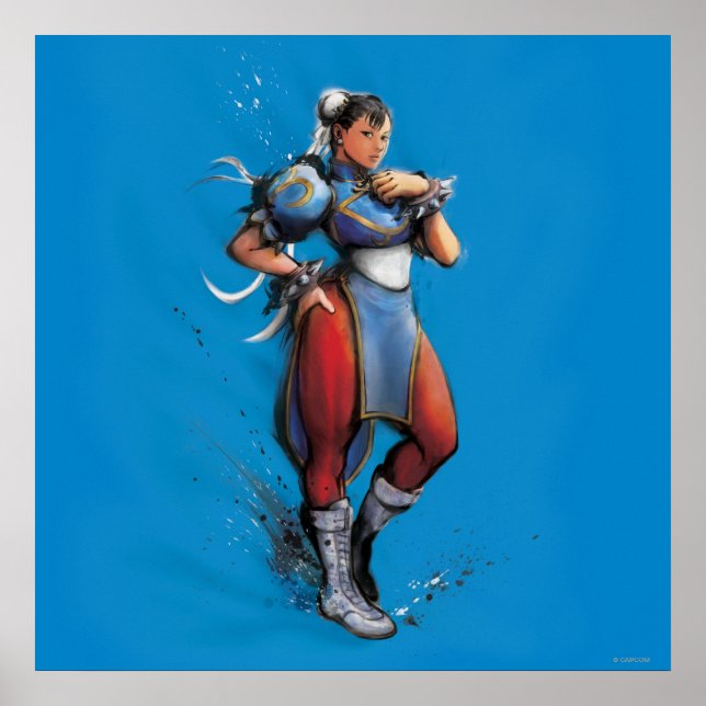 Chun-Li Hand on Hip Poster (Front)