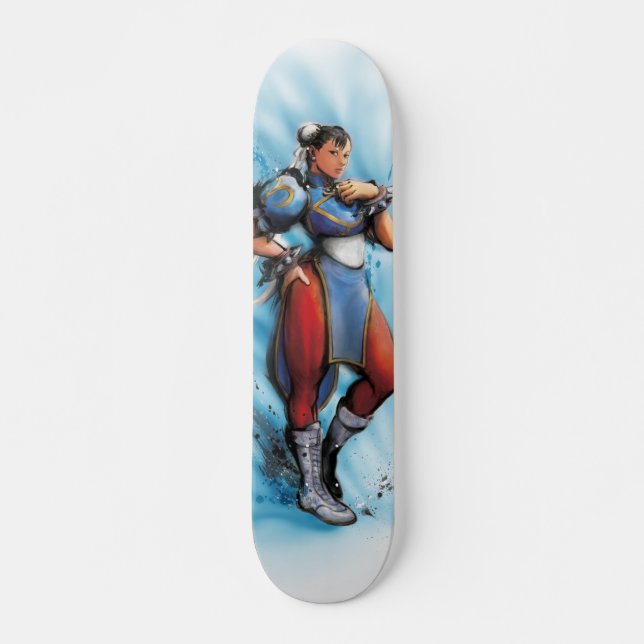 Chun-Li Hand on Hip Skateboard (Front)