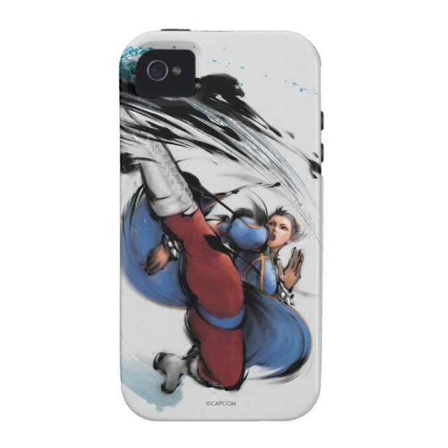 Chun-Li Kick Case-Mate iPhone Case (Back)