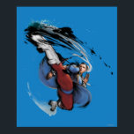 Chun-Li Kick Poster<br><div class="desc">Street Fighter IV Full-Body Art</div>