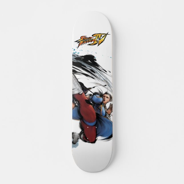 Chun-Li Kick Skateboard (Front)