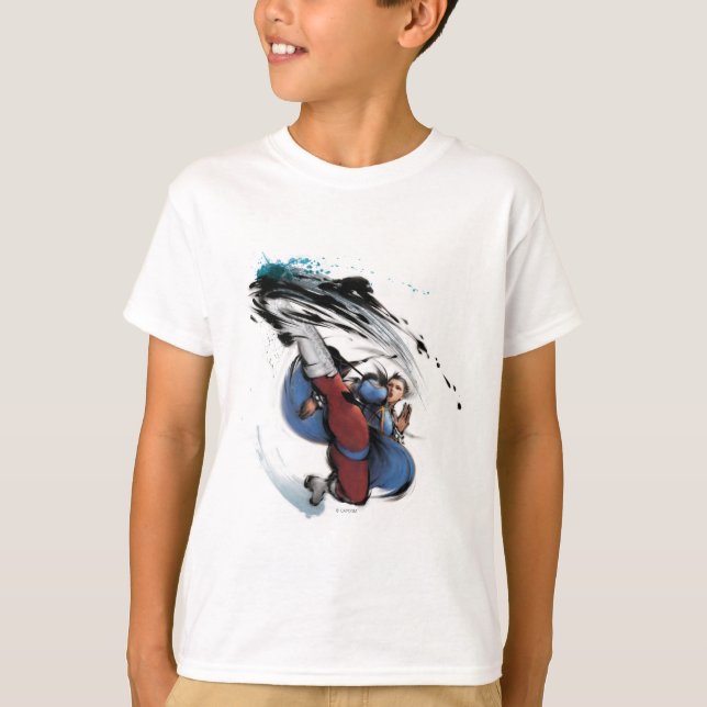 Chun-Li Kick T-Shirt (Front)