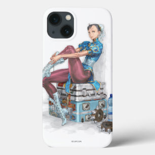 Chun-Li Tying Shoe iPhone 13 Case
