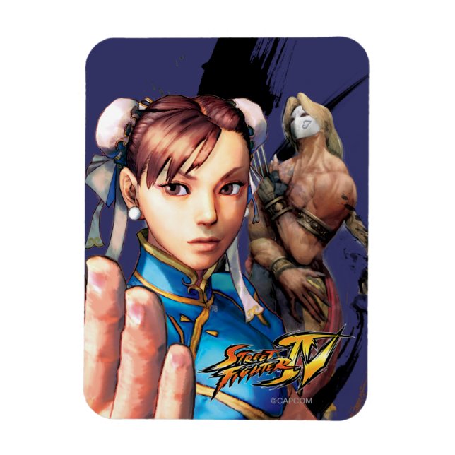 Chun-Li Vs. Vega Magnet (Vertical)