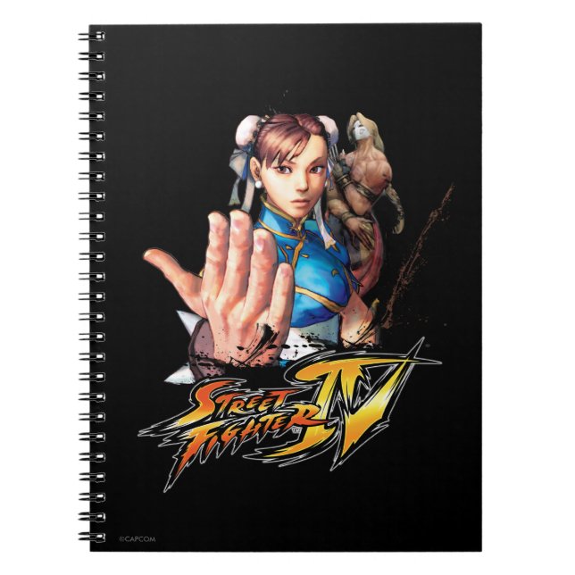 Chun-Li Vs. Vega Notebook (Front)