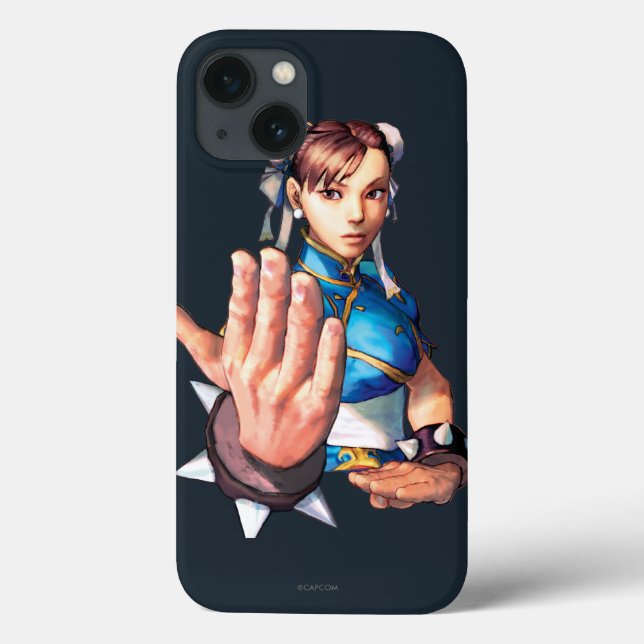 Chun-Li With Hand Up Case-Mate iPhone Case (Back)