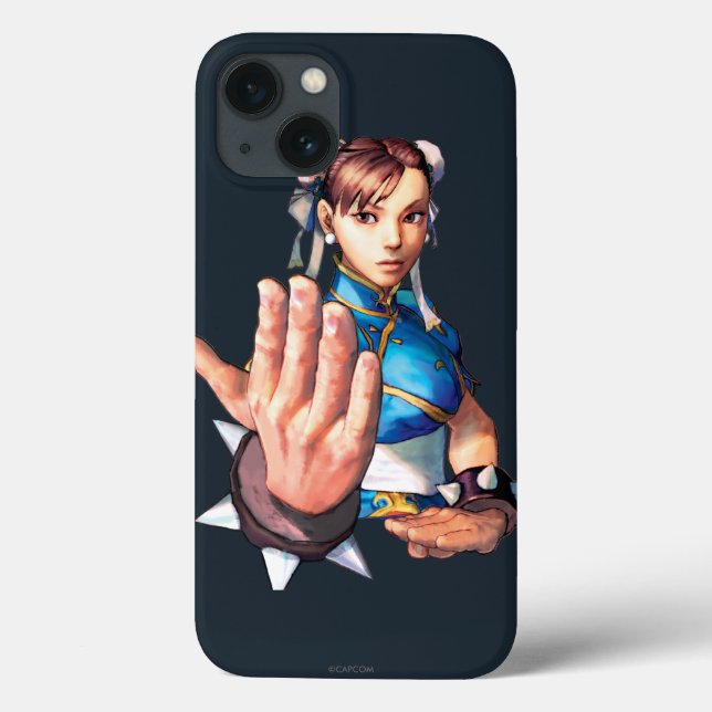 Chun-Li With Hand Up Case-Mate iPhone Case (Back)