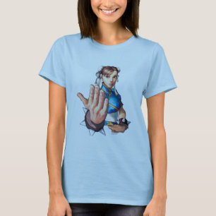 Chun-Li With Hand Up T-Shirt