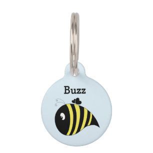 Chunky Bee Pet Tag