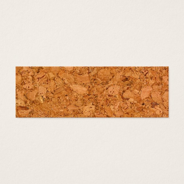 Chunky Natural Cork Wood Grain Look (Front)