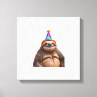 Chunky Sloth birthday party hat gift funny meme pr