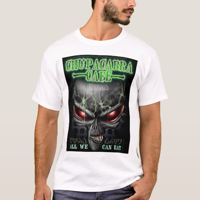 Chupacabra Cafe ( Alien ) T-shirt (Front)