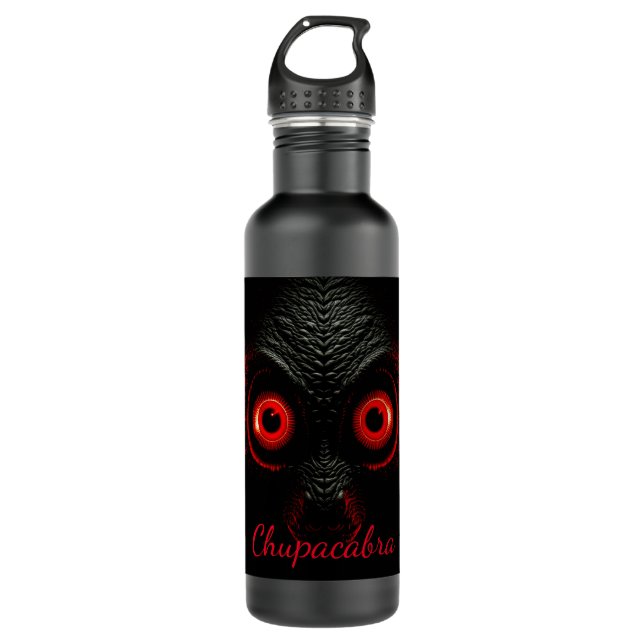 Chupacabra Cryptid 710 Ml Water Bottle (Front)