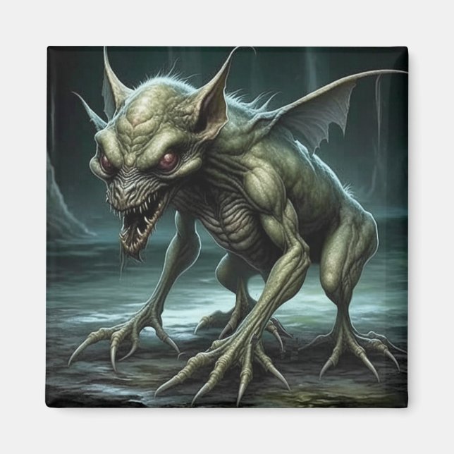 Chupacabra - Cryptid Monsters or Animals Magnet (Front)