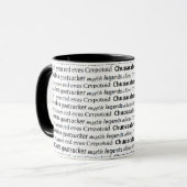 Chupacabra Cryptoid Coffee Mug (Front Left)