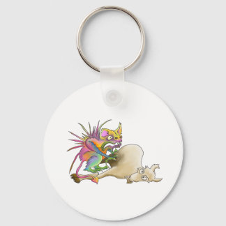 Chupacabra (Goat-sucker) Keychain