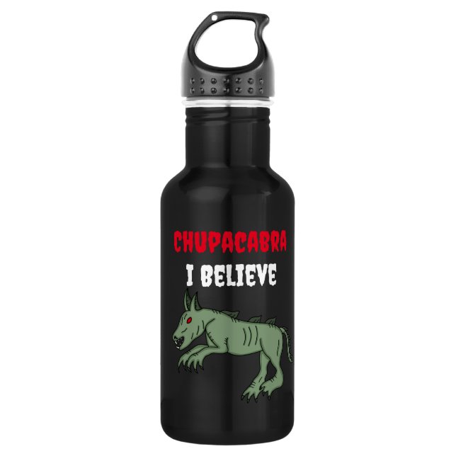 Chupacabra Puerto Rico Cryptid 532 Ml Water Bottle (Front)