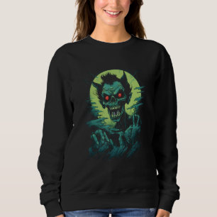 Chupacabra The Goat Sucker by Haunted Horror Hallo Sweatshirt