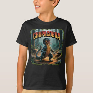 Chupacobra Illustration – Chupacabra Cobra Scary T-Shirt