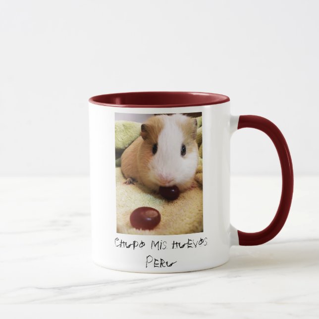 Chupo mis huevos Peru Mug (Right)