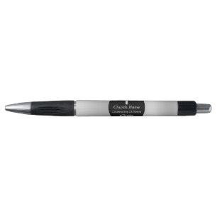 Church 25th Anniversary Black and Silver Keepsake  Pen