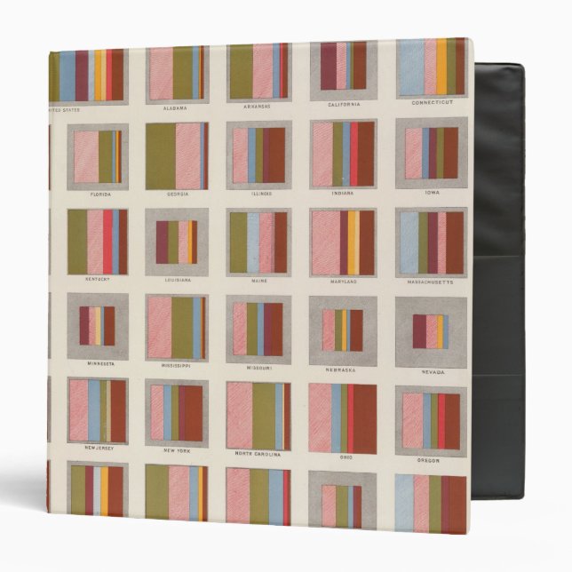 Church Accommodation, Statistical US Lithograph Binder (Front/Inside)
