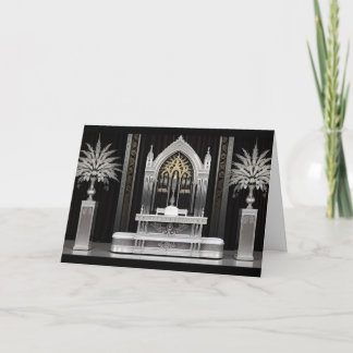 Church Altar Religious Event Invitation