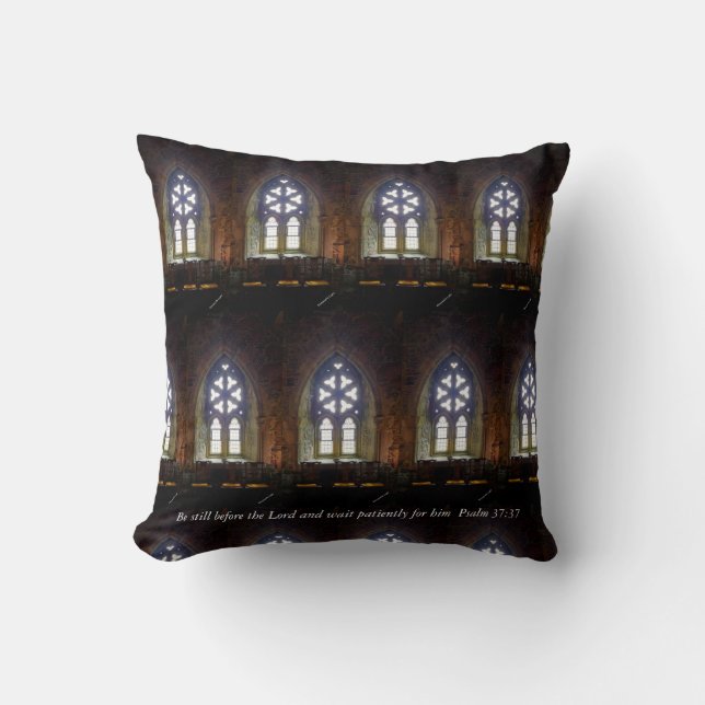 Church and Chapel Throw Pillow (Front)