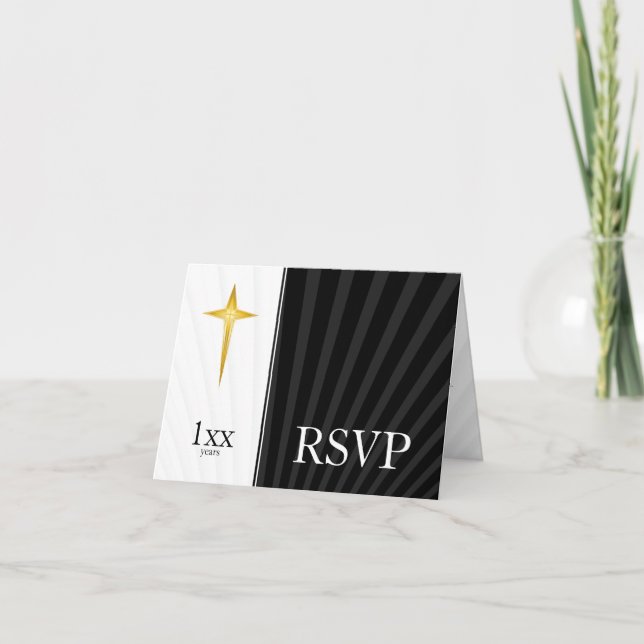 Church Anniversary RSVP Invitation (Front)