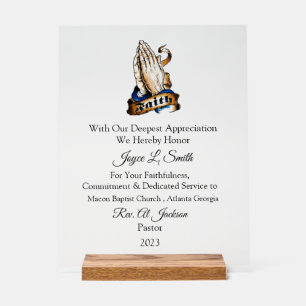 Church Appreciation Acrylic Sign