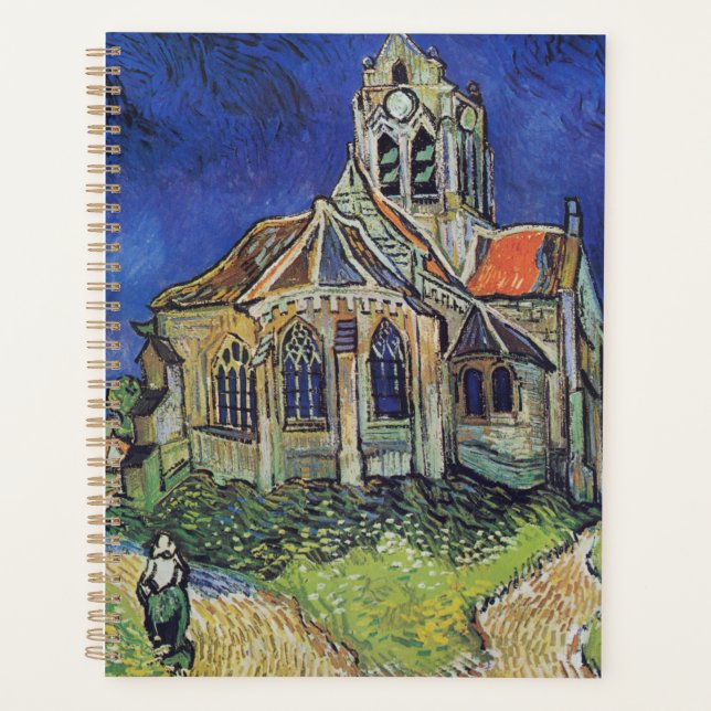 Church at Auvers 1890 par Vincent van Gogh (Devant)