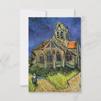 Church at Auvers by Vincent van Gogh Wedding Save The Date