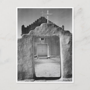 Church at Taos Pueblo National Historic Landmark Postcard
