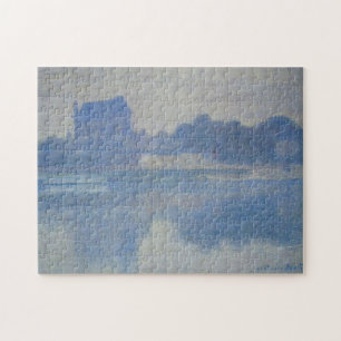 Church at Vernon in the Fog Monet Fine Art Jigsaw Puzzle