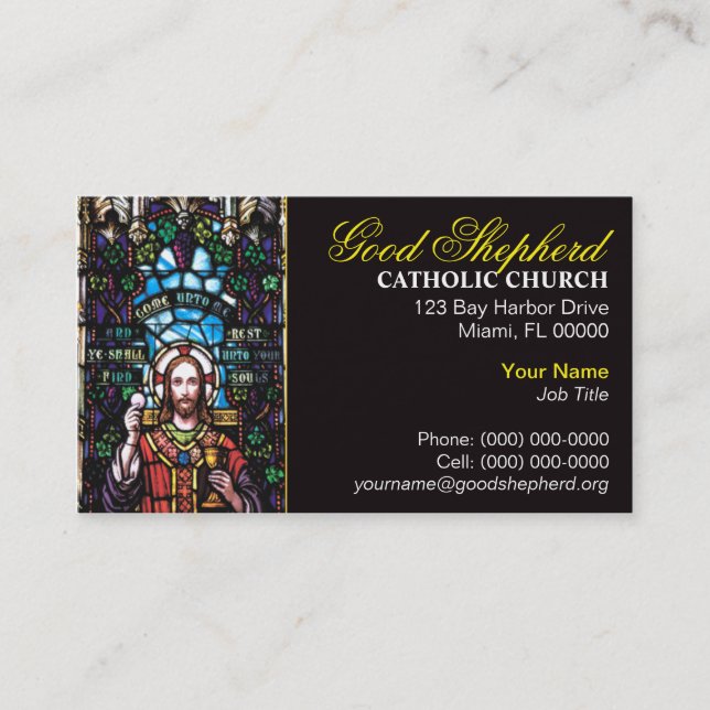 Church Business Card (Front)