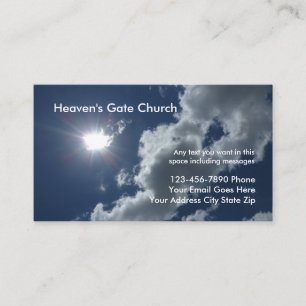 Church Business Cards