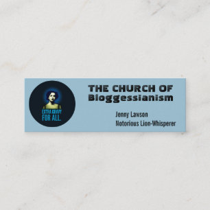 Church business cards.  Customize. Mini Business Card